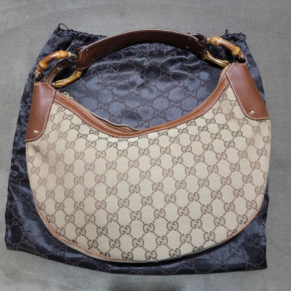 Gucci Bamboo Ring Handbag